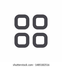 Select All Object Icon With Outline Style