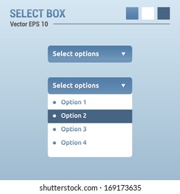 Select Box - Website Elements - Web Design UI