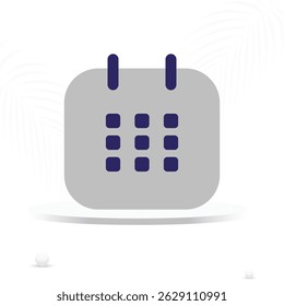 Seleccione el icono de fecha de calendario, fecha de calendario completa