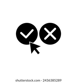 select concept line icon. Simple element illustration. select concept outline symbol design.