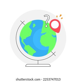 select country of origin concept illustration flat design vector eps10. simple, colorful, modern graphic element for landing page, empty state ui, infographic, icon