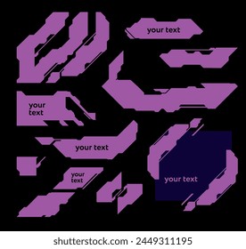 Select the cyber punk frame, insert the text. Dies for the text. You can edit. Illustrations, vectors, arrows, banners, templates. Text frame templates. Ready design.
Frames for design. Posts on Insta