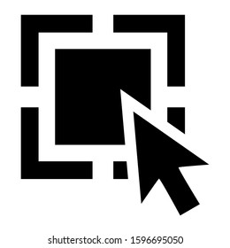 select element icon isolated sign symbol vector illustration - high quality black style vector icons
