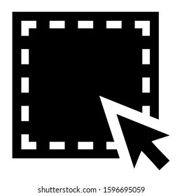 select element icon isolated sign symbol vector illustration - high quality black style vector icons
