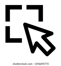 select element icon isolated sign symbol vector illustration - high quality black style vector icons
