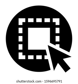 select element icon isolated sign symbol vector illustration - high quality black style vector icons
