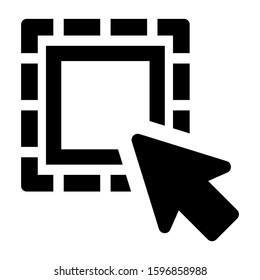 select element icon isolated sign symbol vector illustration - high quality black style vector icons
