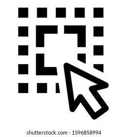 select element icon isolated sign symbol vector illustration - high quality black style vector icons
