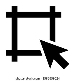 select element icon isolated sign symbol vector illustration - high quality black style vector icons
