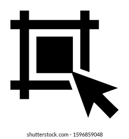 select element icon isolated sign symbol vector illustration - high quality black style vector icons
