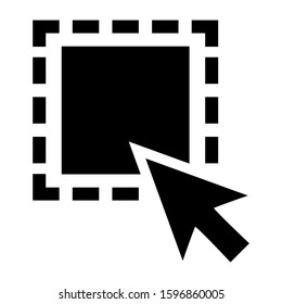 select element icon isolated sign symbol vector illustration - high quality black style vector icons
