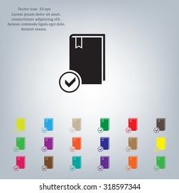 selected book icon