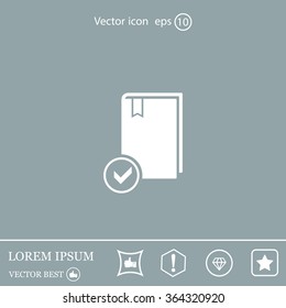 selected book icon