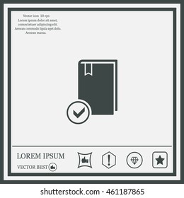 selected book icon