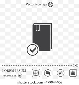 selected book icon