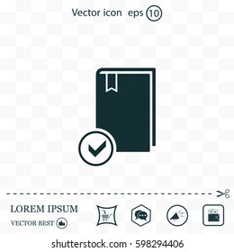 selected book icon