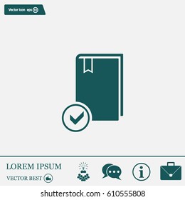 selected book icon