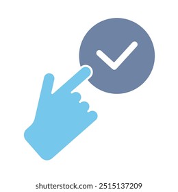 selected concept line icon. Simple element illustration. selected concept outline symbol design.