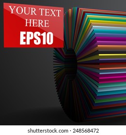 selected option infographic blank