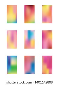 A selection of background illustrations. Illustration, mesh. Professional hi-res and fresh. Multicolored color. Colorful new backgrounding.