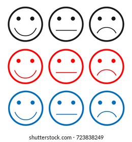 selection of emotions icons