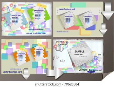 Selection from four illustrations on office subjects