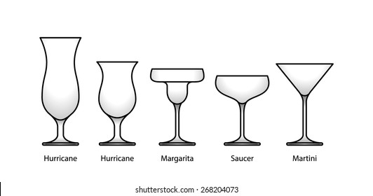 margarita saucer glass