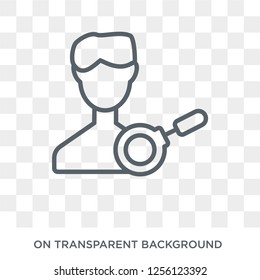 Selection icon. Selection design concept from  collection. Simple element vector illustration on transparent background.