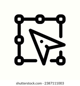 selection icon, isolated icon in light background, perfect for website, blog, logo, graphic design, social media, UI, mobile app