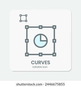 selection icon with simple and minimalist design