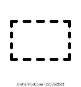 Selection Icon Vector Symbol Design Illustration