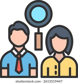 Selection Outline Filled Style Icon
