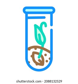 selection plant color icon vector. selection plant sign. isolated symbol illustration