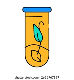 selection plant line icon vector. selection plant sign. isolated symbol illustration