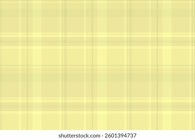 Selection tartan check vector, everyday seamless plaid pattern. Quilt fabric texture textile background in yellow color palette.