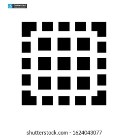 selection tools icon isolated sign symbol vector illustration - high quality black style vector icons
