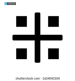 selection tools icon isolated sign symbol vector illustration - high quality black style vector icons
