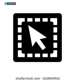 selection tools icon isolated sign symbol vector illustration - high quality black style vector icons
