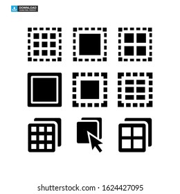 selection tools icon isolated sign symbol vector illustration - Collection of high quality black style vector icons
