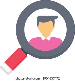 selection vector colour flat icon