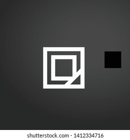 Selection vector icon. Selection concept stroke symbol design. Thin graphic elements vector illustration, outline pattern for your web site design, logo, UI. EPS 10.