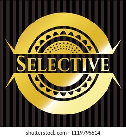 Selective golden badge