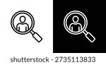 Selective Icon Sheet Black And White