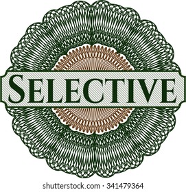Selective linear rosette