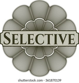 Rosette selectivo