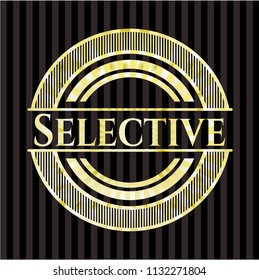 Selective shiny emblem