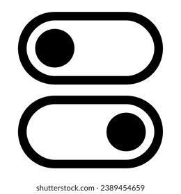 Selector Switch toggle button on off Icon