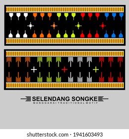 Selendang Songke From West Manggarai, Flores NTT, - Indonesia