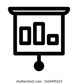 seles chart icon isolated sign symbol vector illustration - high quality black style vector icons
