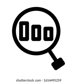 seles chart icon isolated sign symbol vector illustration - high quality black style vector icons
